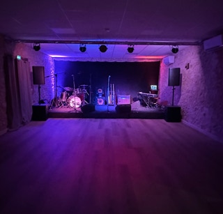 la salle en mode spectacle