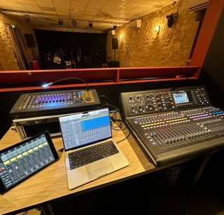 la régie de la salle